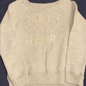 Beige American Eagle Sweater